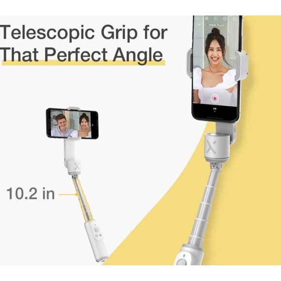 Zhiyun Smooth X Foldable Gimbal Stabilizer for Smartphone, Handheld Selfie Stick - Picture 3 of 7